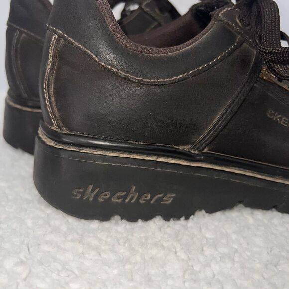 Vintage Skechers Platform Jammers Chunky Lug Sole Shoes Women Size 8 Zipper Y2K - Picture 7 of 13